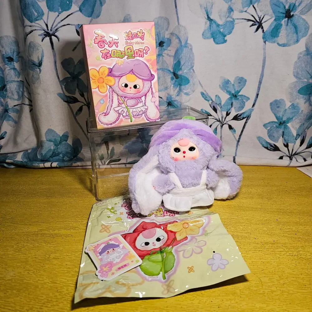 Baby Three Where's Spring Purple Bunny Rabbit 360 Boba Eyes Pink Hair O Mouth